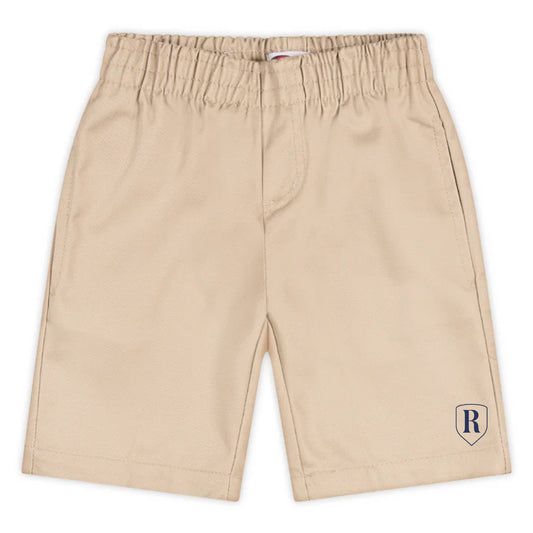 Youth Pull On Short- Khaki
