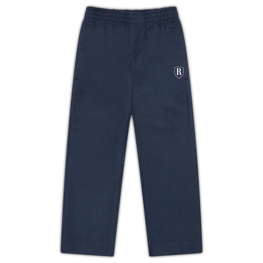 Youth Navy Pull On Pant