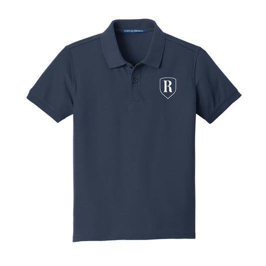 Youth Navy Performance Polo