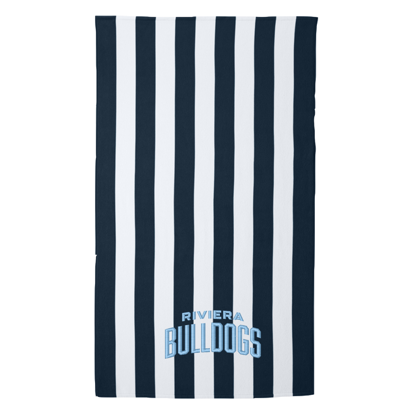 Bulldogs Towel Blue