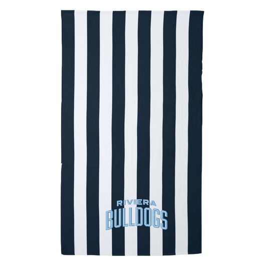 Bulldogs Towel Blue