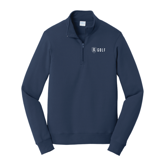 Navy 1/4-Zip Pullover – R Golf