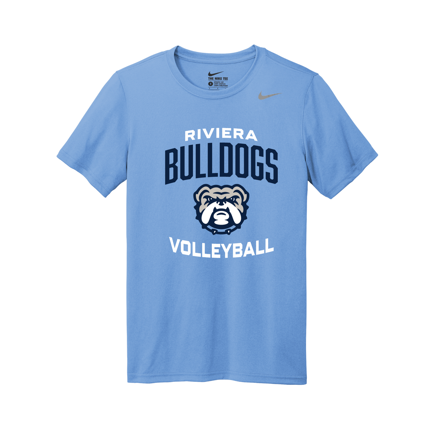 Light Blue Nike Tee – Riviera Bulldogs Volleyball