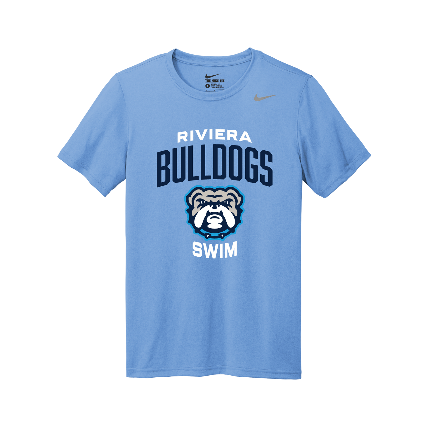 Light Blue Nike Tee – Riviera Bulldogs Swimming