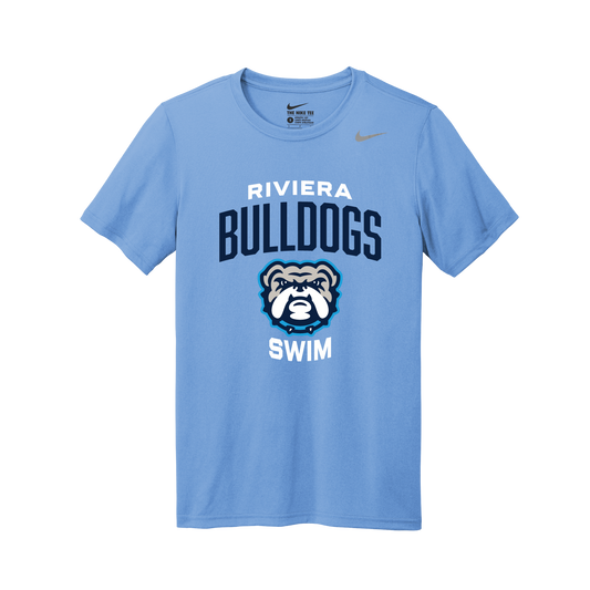 Light Blue Nike Tee – Riviera Bulldogs Swimming