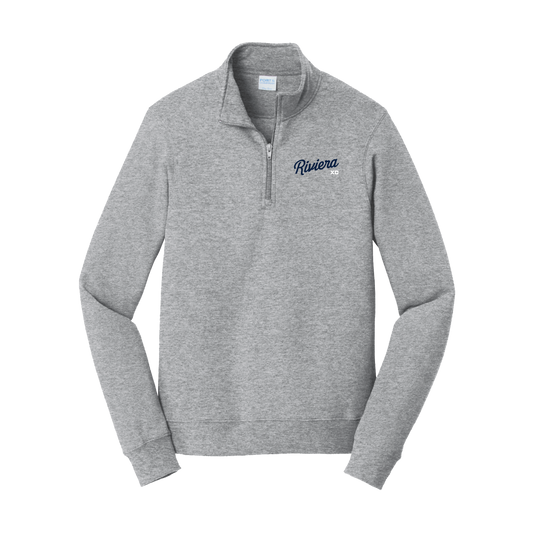 Grey 1/4-Zip Pullover – R Cross Country