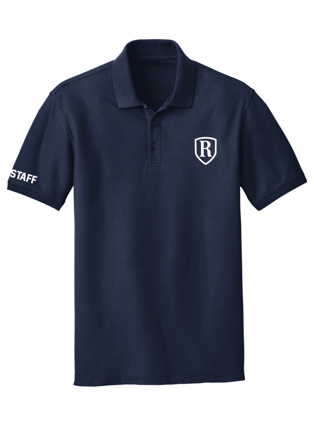 Navy Staff Polo - Feminine Fit