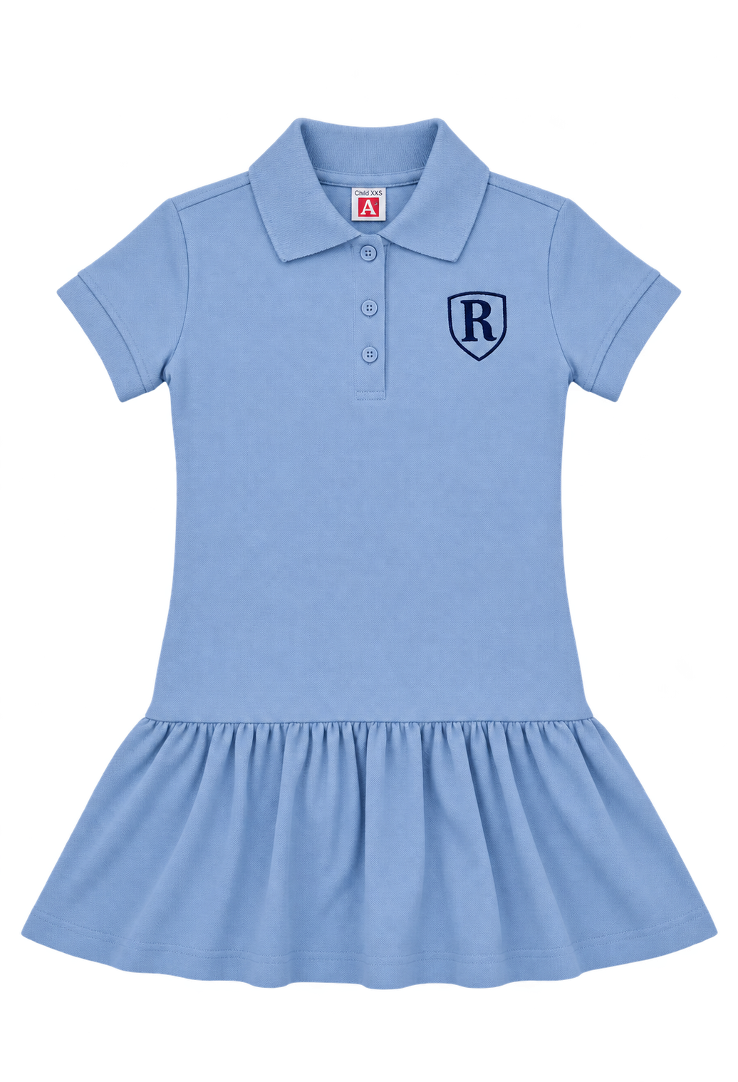 POLO DRESS - BLUE