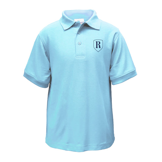 Adult Pique Polo blue