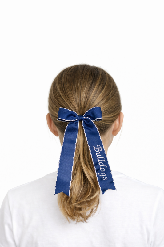 Bulldog Bow Navy