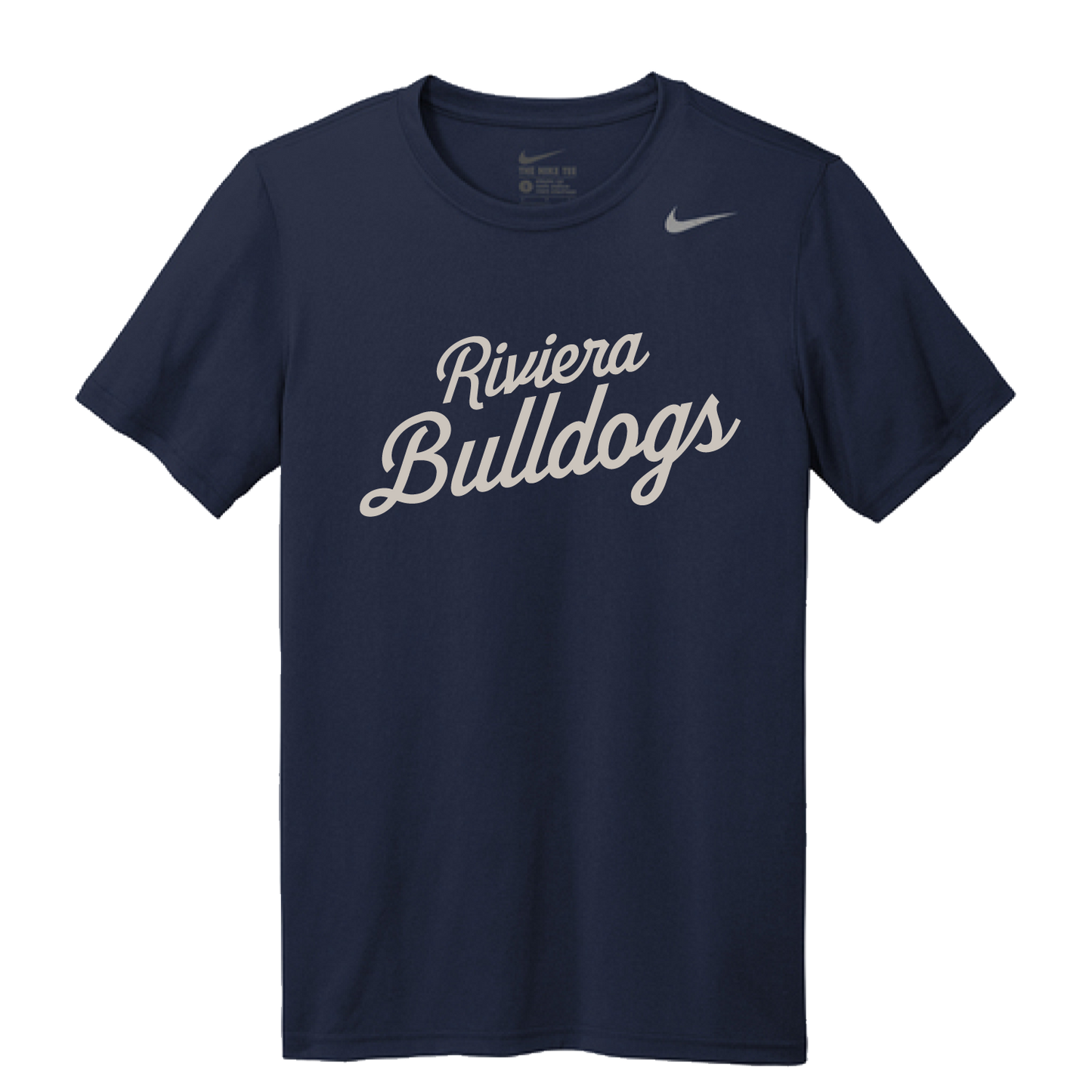 Mens Nike Riviera T Shirt Navy