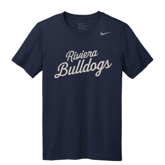Mens Nike Riviera T Shirt Navy
