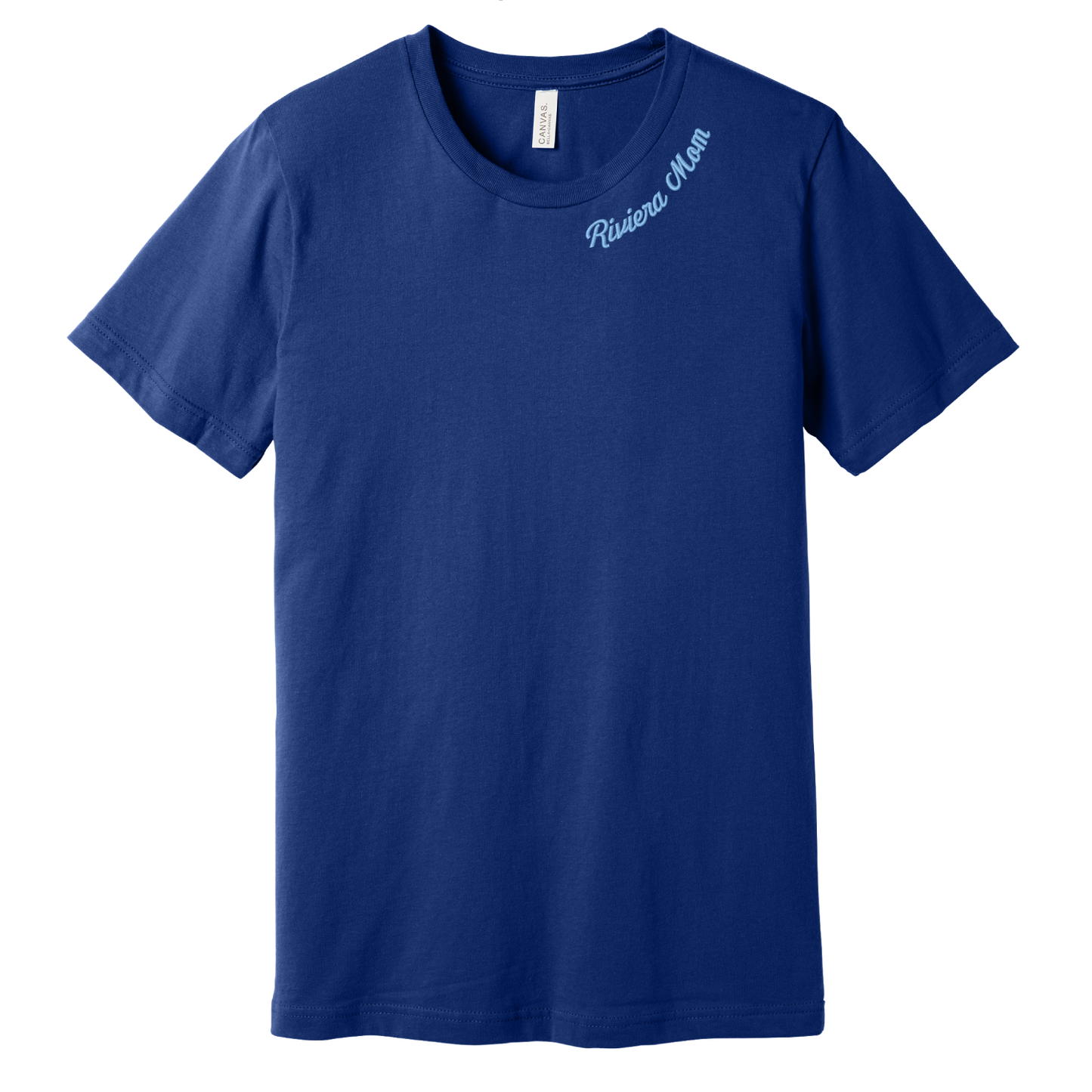 Riviera Mom Emb T Navy