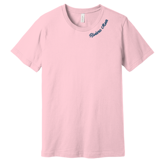 Riviera Mom Emb T Pink