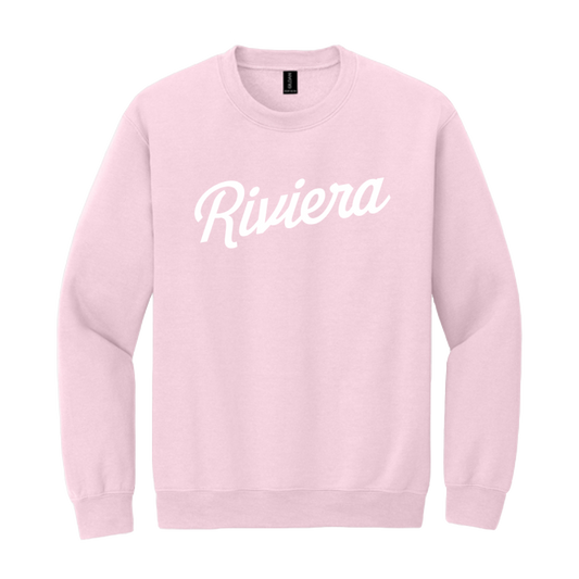 Riviera Pink Crewneck